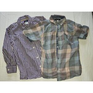 Boy's Button Down Dress Shirt Set, Ben Sherman & Carters Size 7